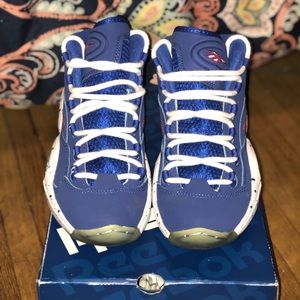 Rebook Question Mid (Royal/White/Red)